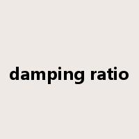 damping ratio是什么意思