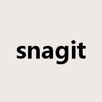 snagit是什么意思
