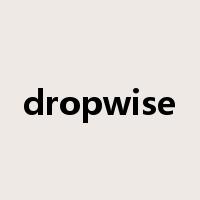 dropwise是什么意思