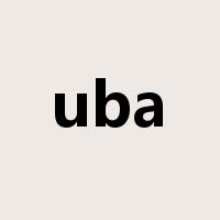 uba是什么意思