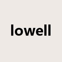 lowell是什么意思