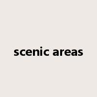 scenic areas是什么意思