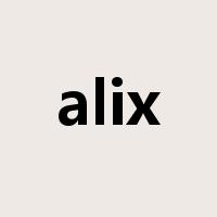alix是什么意思