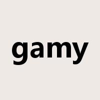 gamy是什么意思