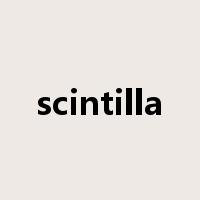 scintilla是什么意思