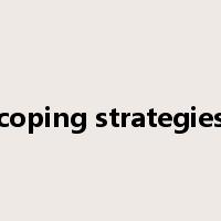 coping strategies是什么意思