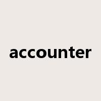 accounter是什么意思