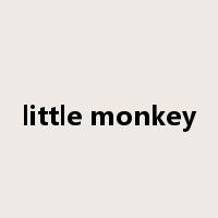 little monkey是什么意思
