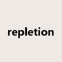 repletion是什么意思
