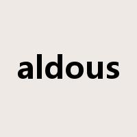aldous是什么意思