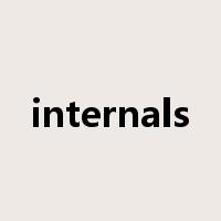 internals是什么意思