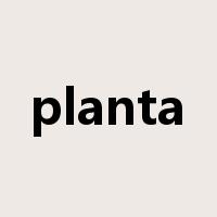 planta是什么意思