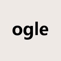 ogle是什么意思