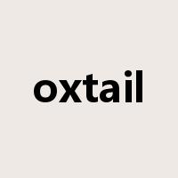 oxtail是什么意思
