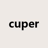 cuper是什么意思