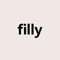 filly是什么意思