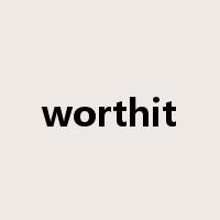 worthit是什么意思