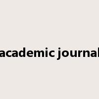 academic journal是什么意思