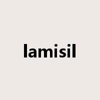 lamisil是什么意思
