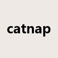 catnap是什么意思
