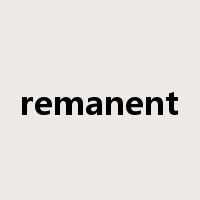 remanent是什么意思