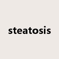 steatosis是什么意思