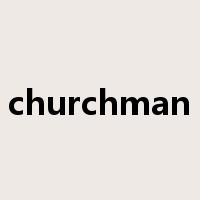 churchman是什么意思