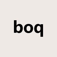 boq是什么意思