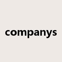 companys是什么意思