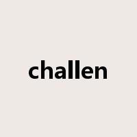 challen是什么意思