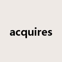acquires是什么意思