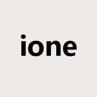 ione是什么意思