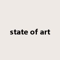 state of art是什么意思