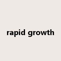 rapid growth是什么意思