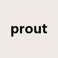 prout是什么意思