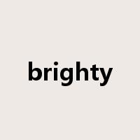 brighty是什么意思
