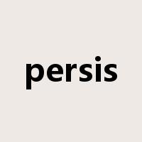 persis是什么意思