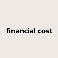 financial cost是什么意思