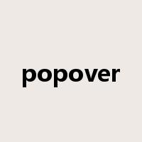 popover是什么意思