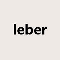 leber是什么意思