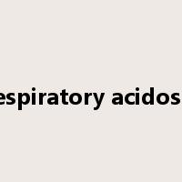 respiratory acidosis是什么意思