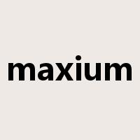 maxium是什么意思