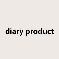 diary product是什么意思