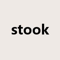stook是什么意思