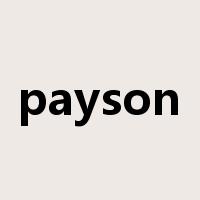payson是什么意思