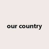 our country是什么意思