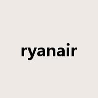 ryanair是什么意思