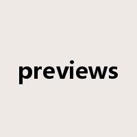 previews是什么意思