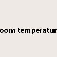 room temperature是什么意思
