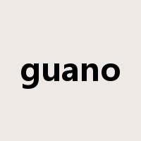 guano是什么意思